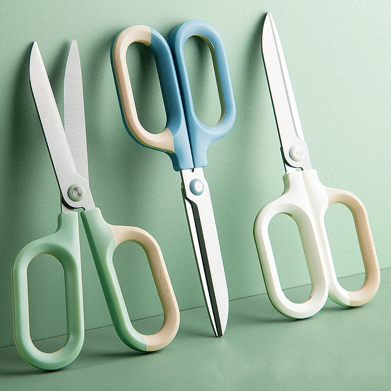 1pc Anti Rust Scissors Office Art Envelope Utility Knife For Packages Box Cutters Cutting Paper Craft Cardboard Etc