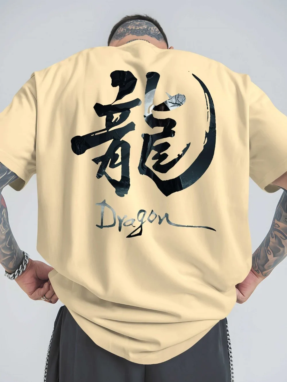 Gulong Totem 3D-Druck Sport Schnelltrocknend Atmungsaktiv Herren T-Shirt Sommer Outdoor Street Fashion Casual Harajuku Y2K Eltern-Kind-Kleidung – Detail 7
