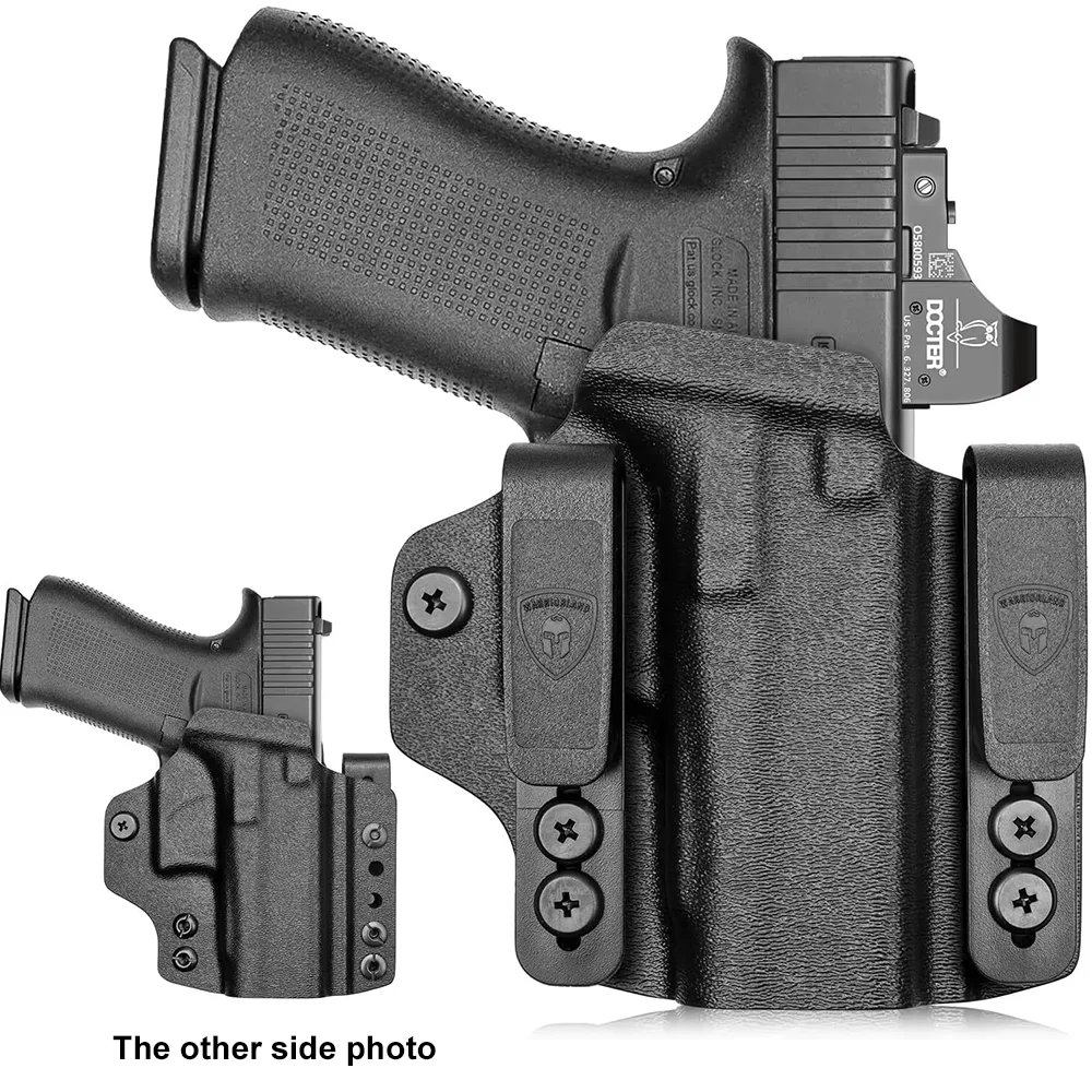 

IWB&OWB Convertible Kydex Holster Optics Cut:Sig Sauer P365/P365 X&P365 XL, 4.4cm Belt Clip, Right Hand