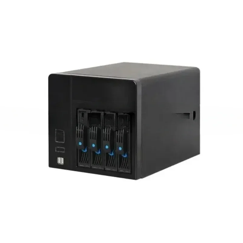 For 4-bay NAS Storage Desktop Office Computer Server ITX Interstellar Snail Hot Swappable Chassis