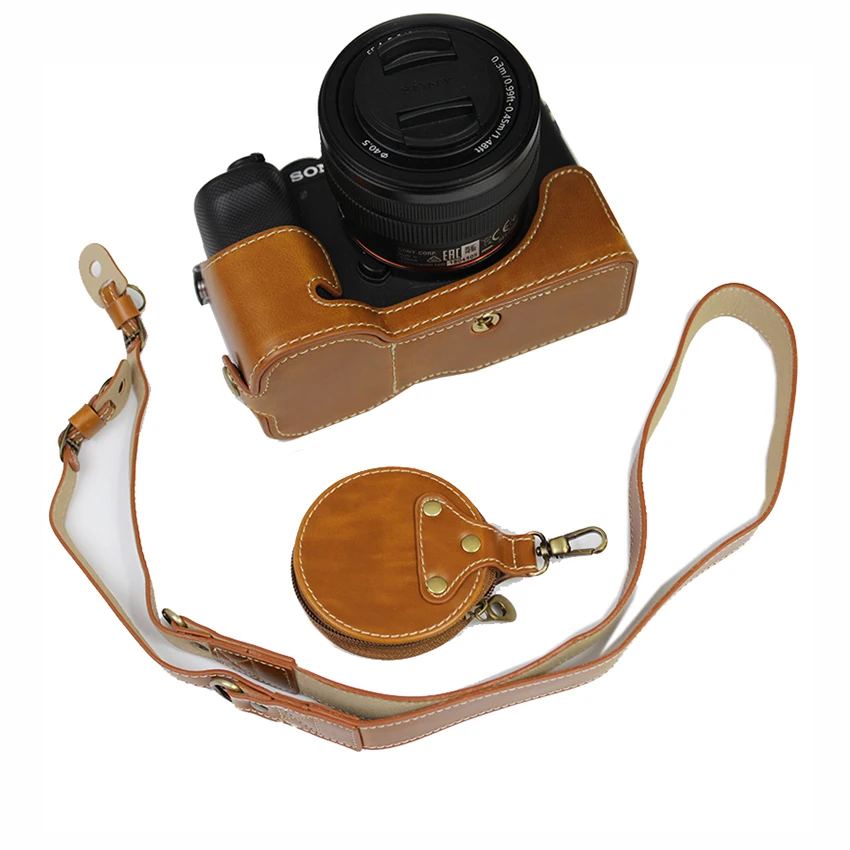 Чехол-накладка из искусственной кожи для SONY A7C