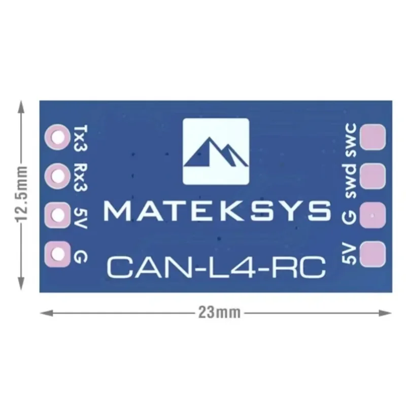 MATEK Mateksys AP_PERIPH CAN RC INPUT ADAPTER CAN-L4-RC