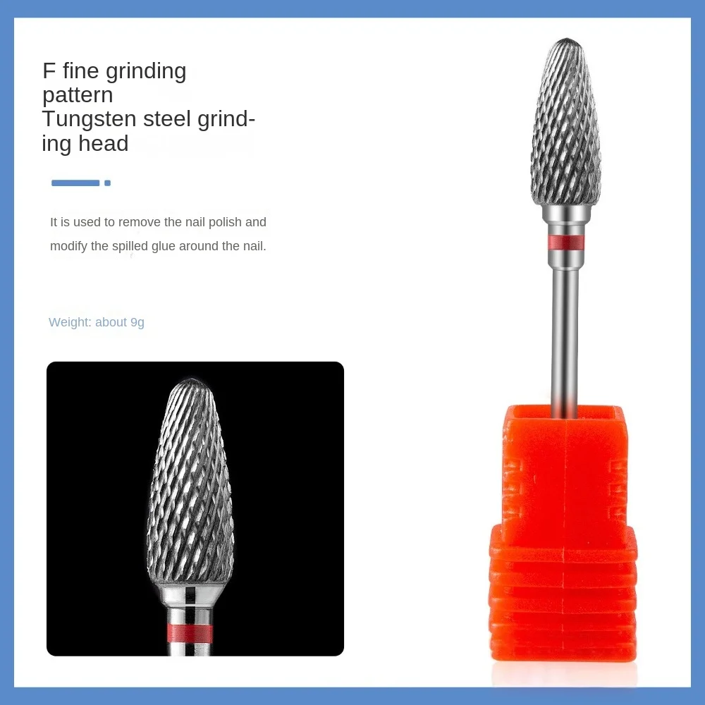 Polimento remoção manicure cabeça de moagem de aço pele morta cabeça de milho cabeça de moagem de unhas acessórios da máquina de moagem