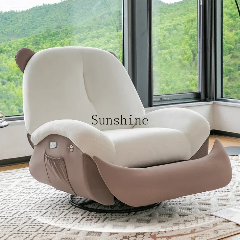 Single sofa living room bear function massage chair