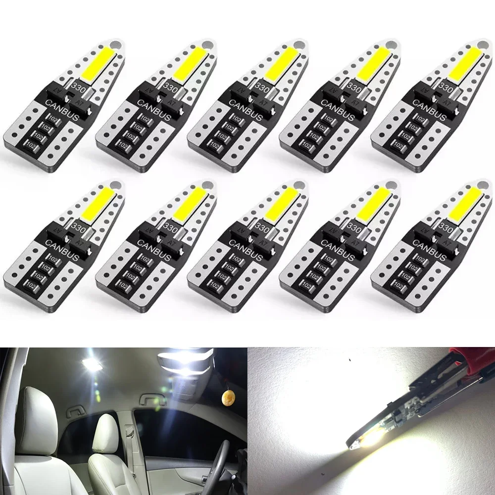 10 шт., фонарь для парковки, W5W T10 194 168 W5W 7020 2SMD