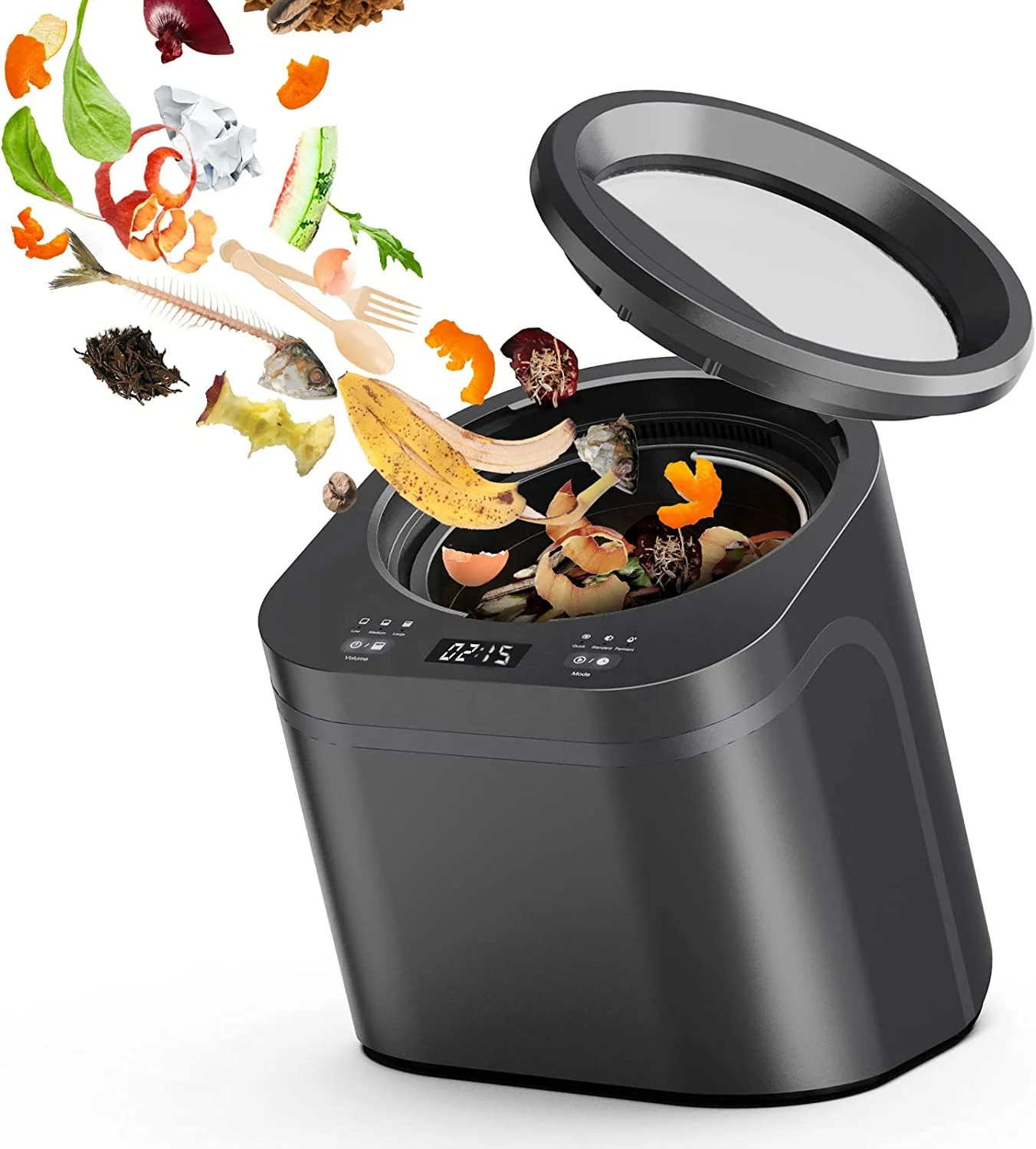 Smart Kitchen Food Waste Garbage Disposal Food Composter Recycle Kitchen Machine Food Waste Disposal Electric Compost Machine