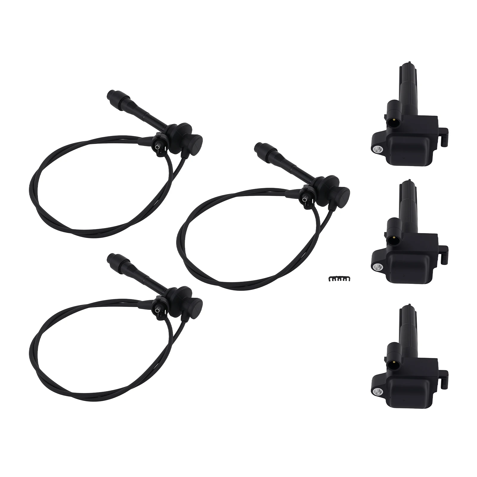 

3 шт. катушки и провода зажигания для Toyota Sienna Solara Lexus ES300 3.0L 1996-2003 гг.