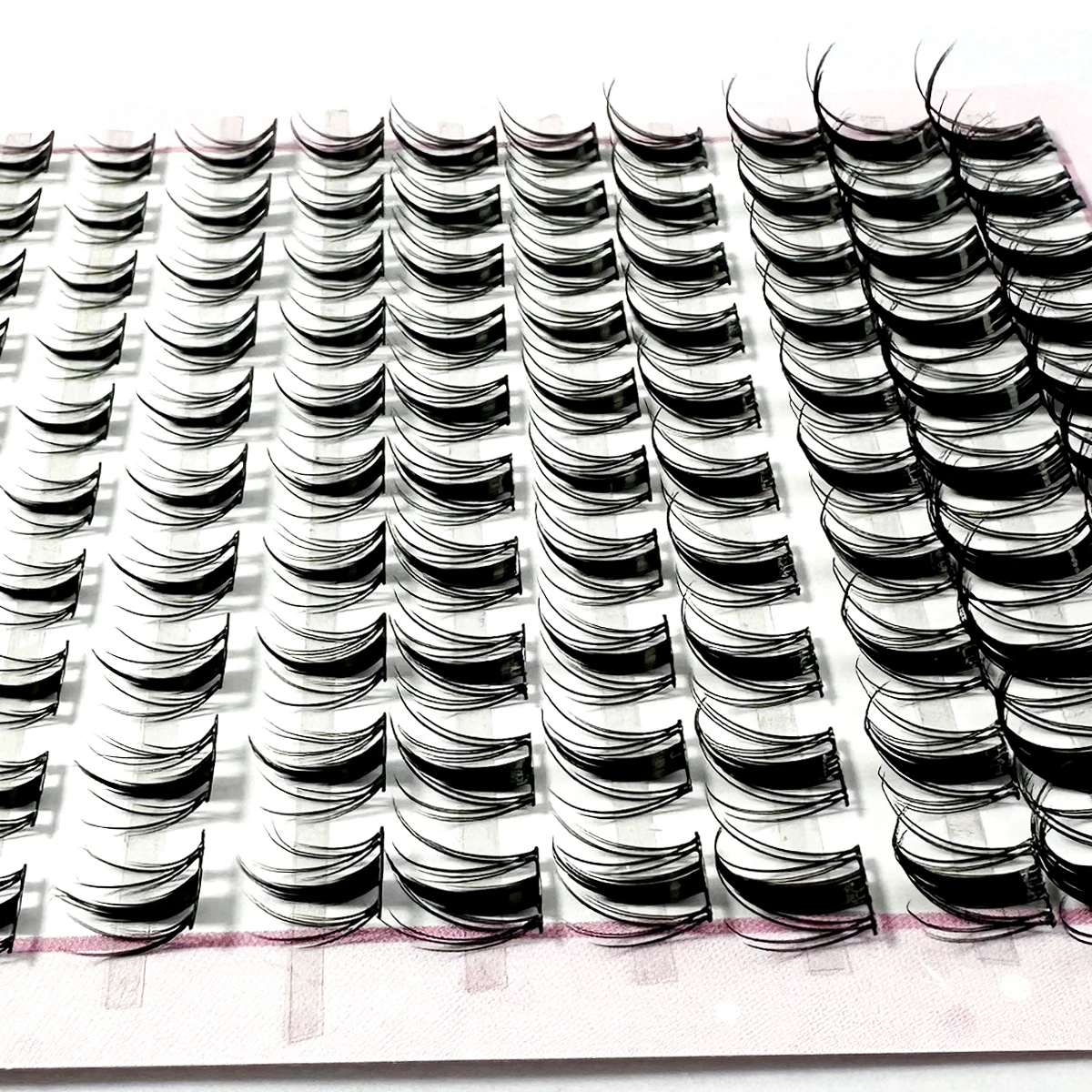 Nieuwe 8-16mm Fairy Lash Clusters Manga Wimper Clusters WideSpan DIY Wimpers Wetlook Spiky Piekerige Individuele wimpers
