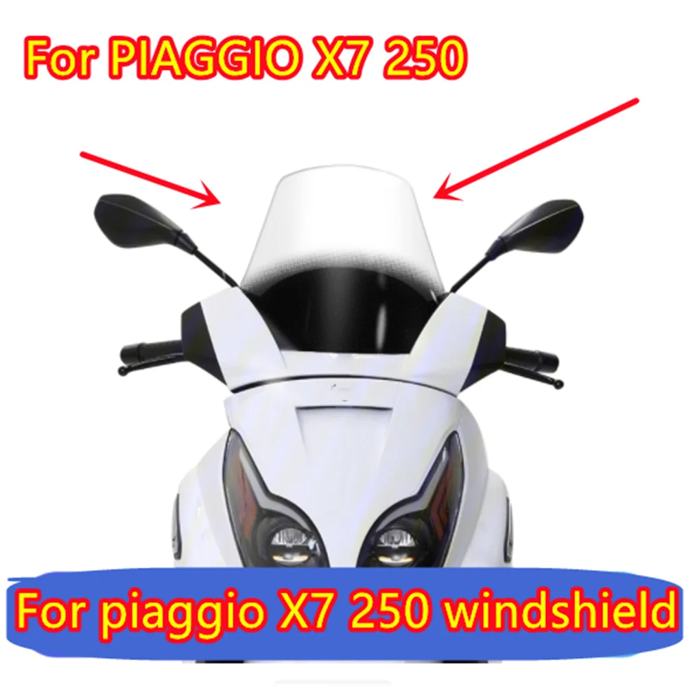 

Для панели лобового стекла PIAGGIO X7, поднятая и расширенная, новая обновленная версия, модифицированные аксессуары piaggio X7