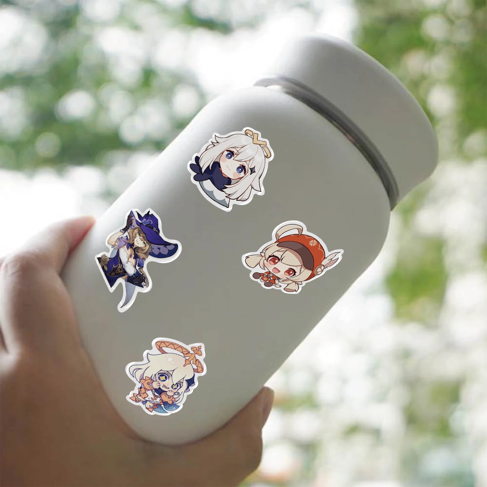 25/50PCS Genshin Impact Cartoon Open World Game Stickers For Laptop Motorcycle Skateboard Car Travel Case Phone Case