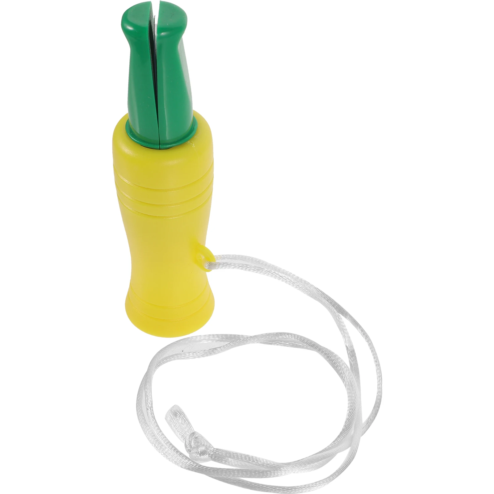 

Portable Mini Plastic Duck Whistle Pheasant Goose Sound Caller Fake Whistle Lure Decor Hunting Bait Yellow Green