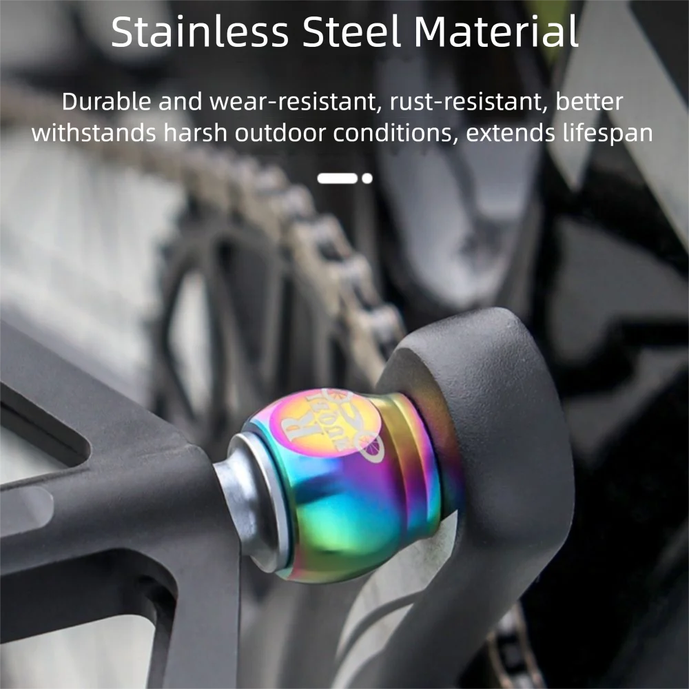 1 زوج رشاقته دواسة موسع الفولاذ المقاوم للصدأ 20 مللي متر دواسة الدراجة المحور تمديدات مستقرة خفيفة الوزن دراجة دواسة تمديد البراغي #4