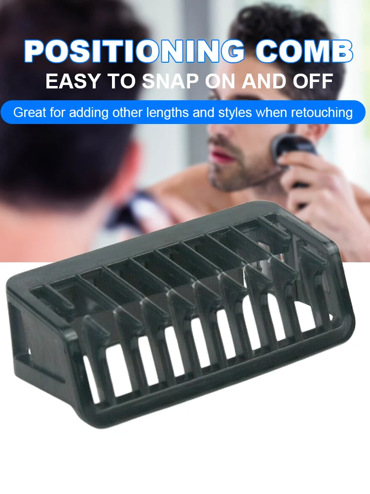 Attachment Comb Trimmer para Philips One, Beard Cutting Guide Comb, Razor Head Parts, 1mm, 2mm, 3mm,