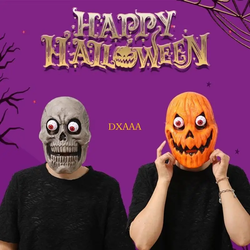 dxaaマスカレードマスクカーニバルスカルマスクハロウィーンパーティーパフォーマンスfrightコスチューム女性男性マスクフェスティバル怖いマスク