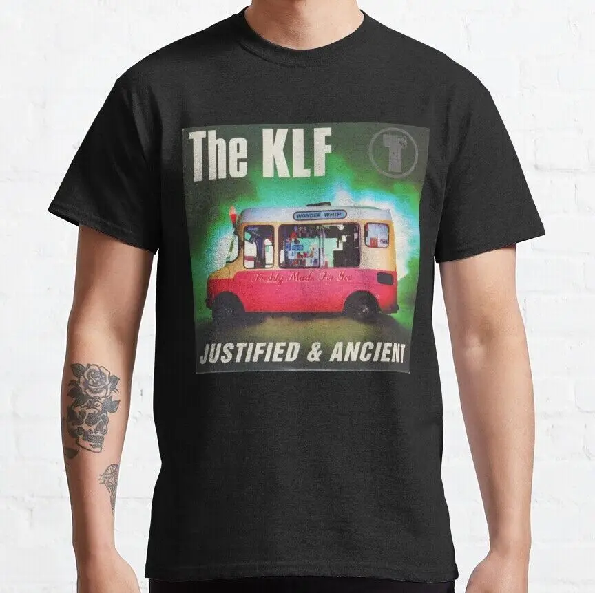 SALE! The Klf THE KLF JUSTIFIED AND ANCIENT Classic T-Shirt Trending S-5XL