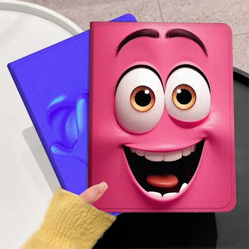 

Expression Eye Mouth Gift For Huawei MediaPad T5 T10s M6 M5Lite SE Honor Tab 5 6 7 V7 V8 X8a X9a Pro Soft Tablet Case