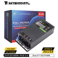 ATX 3.0 PCI-E gen5 flex ATX modular 600W 1U Flex ATX PSU PC Power Supply ENP-7660B For K39 A4 S3 G5 ITX Mini Case Game Desktop