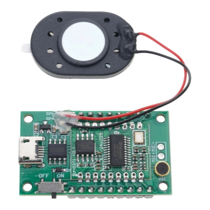 5asd Intelligent Voice Recognition Module Offline Voice Control Recognition Switches Module Voice Control Development Board