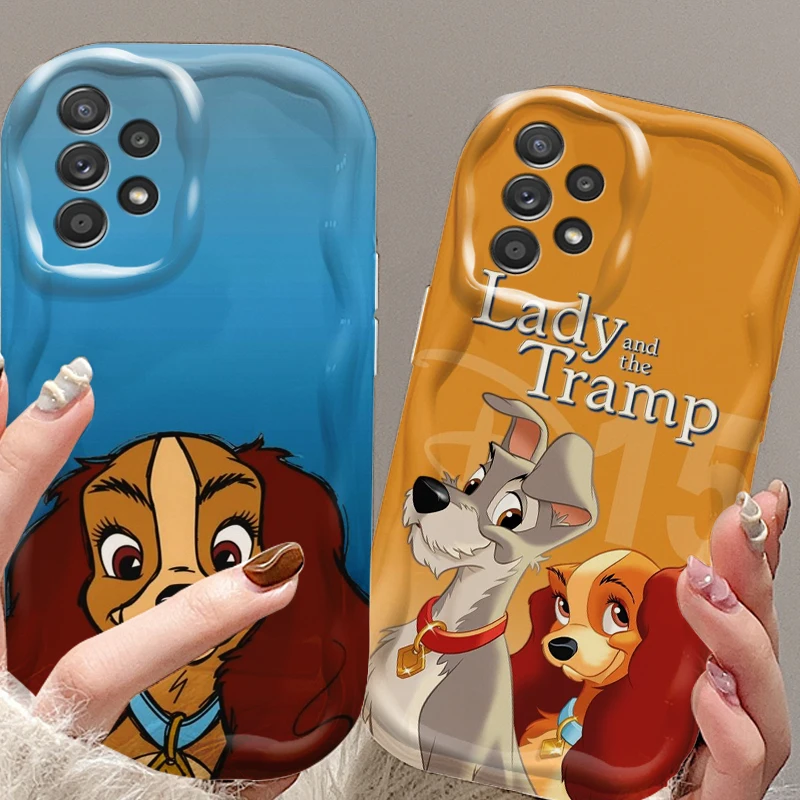 

Disney Lady And The Tramp For Samsung A55 A54 A53 A52 A35 A34 A33 A32 A25 A24 A23 A22 A21S A15 A13 A14 5G Wave Oil Funda