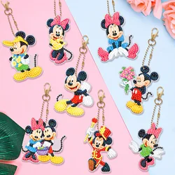 Mickey Pokémon Halloween Cartoon Series DIY Diamond Painting Keychain Adult Kid Purse Handbag Decor Pendant