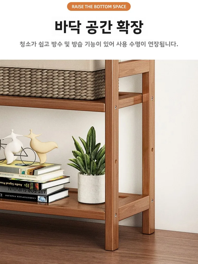 다용도 독립형 수납랙 주방 양념통 선반 가정용 잡화 간식 다층 정리대 썸네일 5