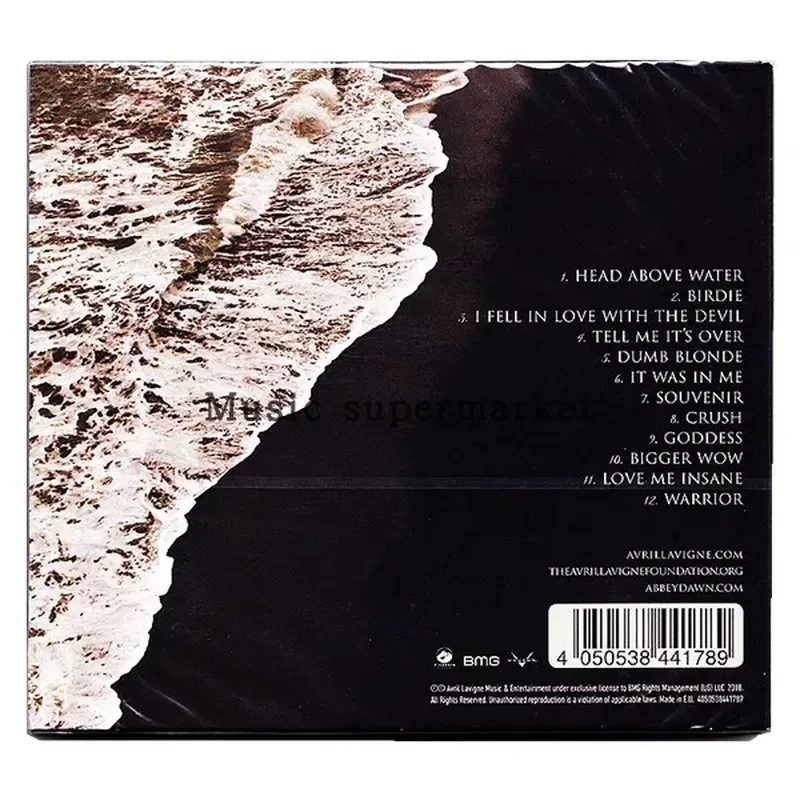 Avril Lavigne Head Above Water Music CD Original Spot Record