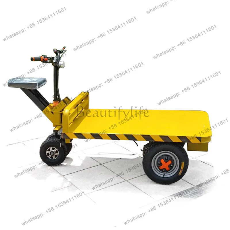 FG52ZWS. Carrello elettrico a pianale Carrello multifunzione Camion portatile con carico a tre o quattro ruote