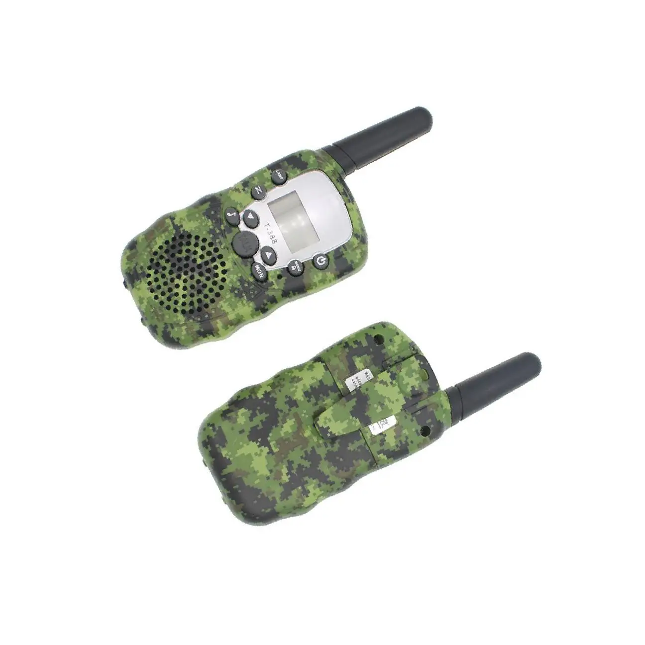 2pcs Toys Walkie Talkies for Kids 22 Channels with Flashlight 3 Miles Range