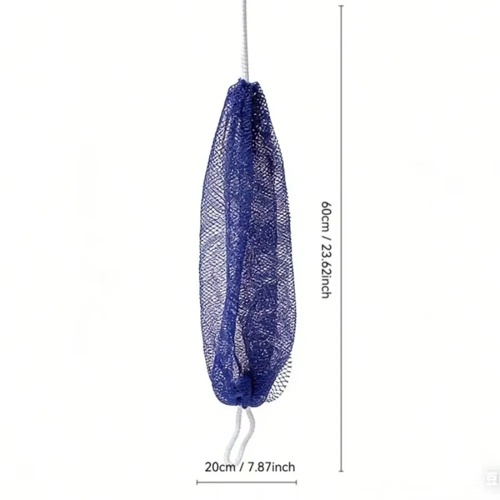 New High Elasticity Exfoliating Bath Net Sauna Towel Foam Net Long Back Scrubber African Mesh Scrubbing Towel Bathing Accessory view 6