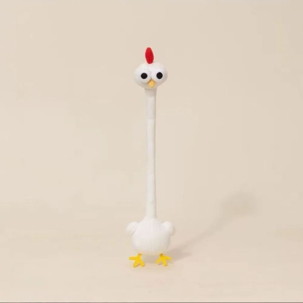 

New 40cm Long-necked Pendant Cartoon Cute White Goose Bag Pendant Birthday Gift