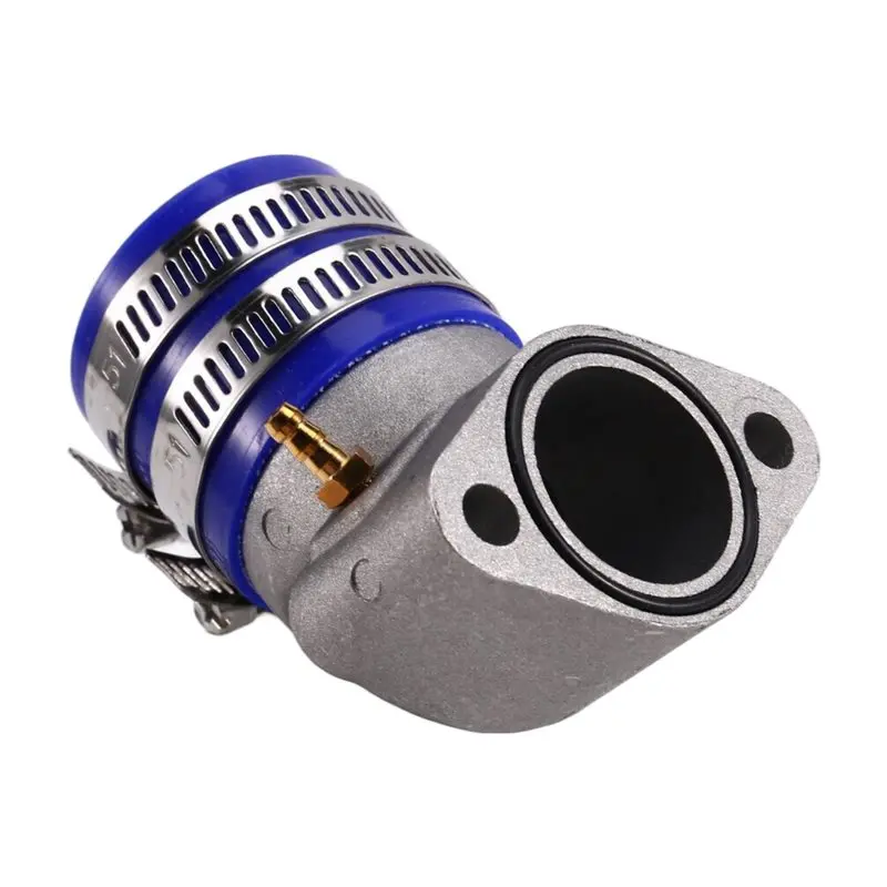 AB16-interfaz del colector de admisión para carburador de motor GY6 125Cc 150Cc-interfaz adaptador Compatible con Motocross