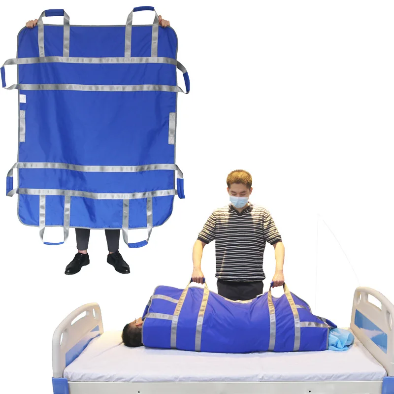 Positioning Bed Pad Patient Care Carrying Belt Shift Pad Disabled Turnover Waterproof Mat Soft Stretcher Movement Transfer Pad