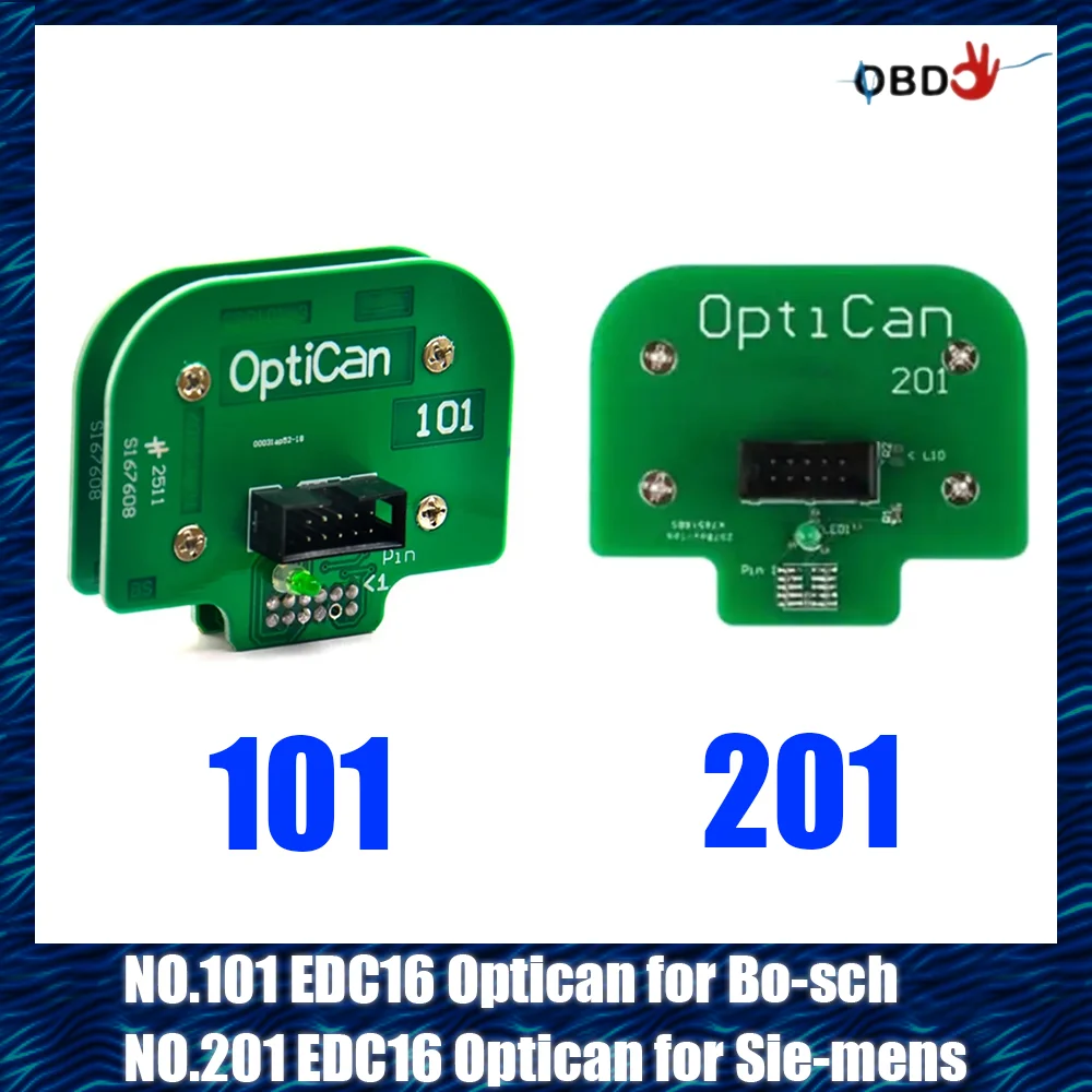 NEW For BDM100 Adapter Works with BDM Frame EDC16 OBD No.101 Optican NO.201 Probe Car Diag Tools BDM ECU for Bosch for Sie-mens