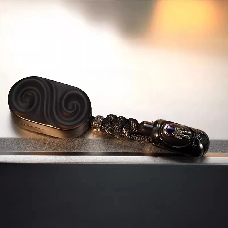 SEKI Spazio Santo Uovo 2.0 Composito EDC Meccanico Ombrello In Metallo Corda Coltello Ciondolo Giroscopio Decompressione Giocattolo Da Tavolo Regalo