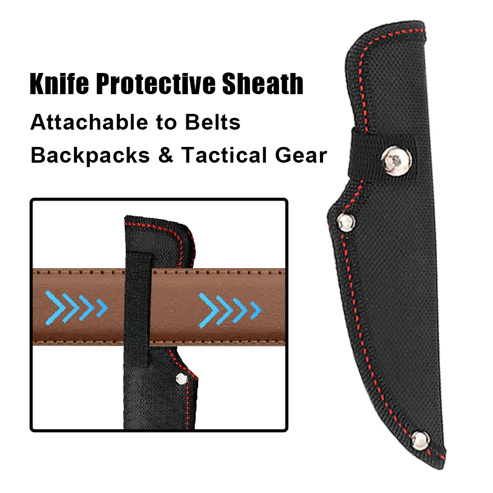 Funda para cuchillo de bolsillo táctica ripstop MOLLE cinturón