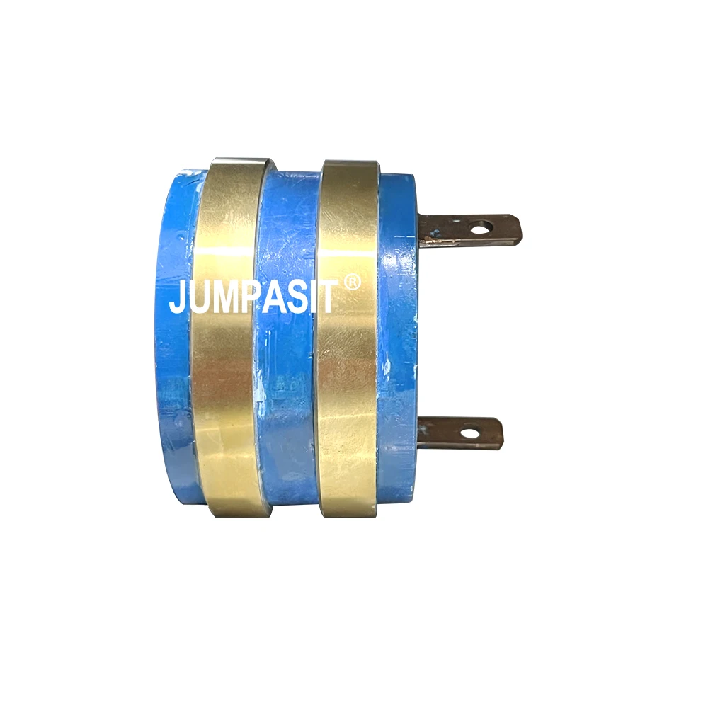 Jumpasit 45A 35x80x50-2 2-Ring High Current Carbon Brush Slip Ring Motor Rotary Connector