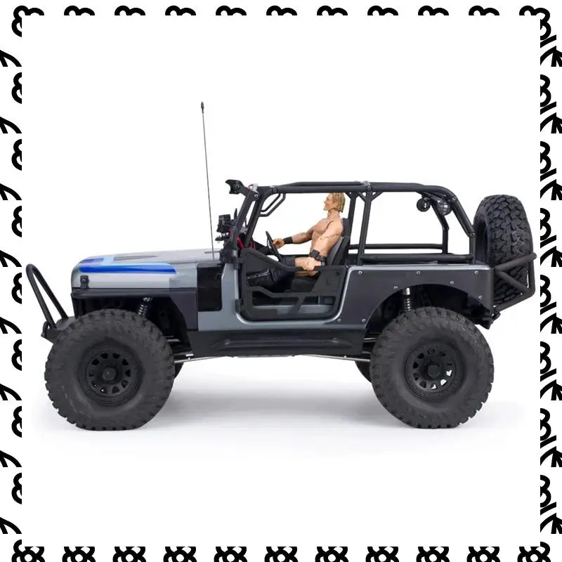 

A07I DIY Алюминиевые полудвери Трубчатые рельсовые двери для 1/10 RC автомобиля Axial SCX10 III Jeep CJ-7 RC Автозапчасти Аксессуары