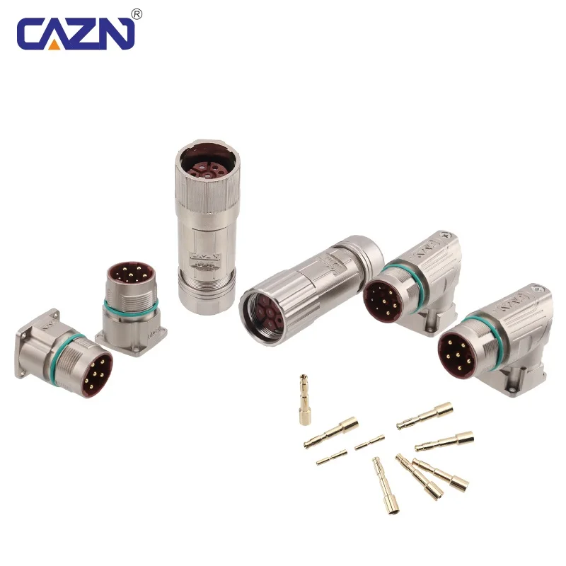 M23 M923 Servo Motor Encoder Male Female Plug Socket 6Pin 8Pin Aviation Connector Industrial Power Signal Adapter Charger IP67