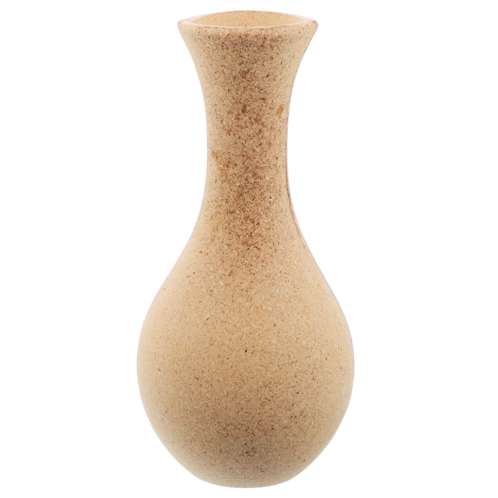 

Mosaic Vase Embryo Tea Sugar Jar Dining Table Makeup Brush Holder Wooden for Decor Slim