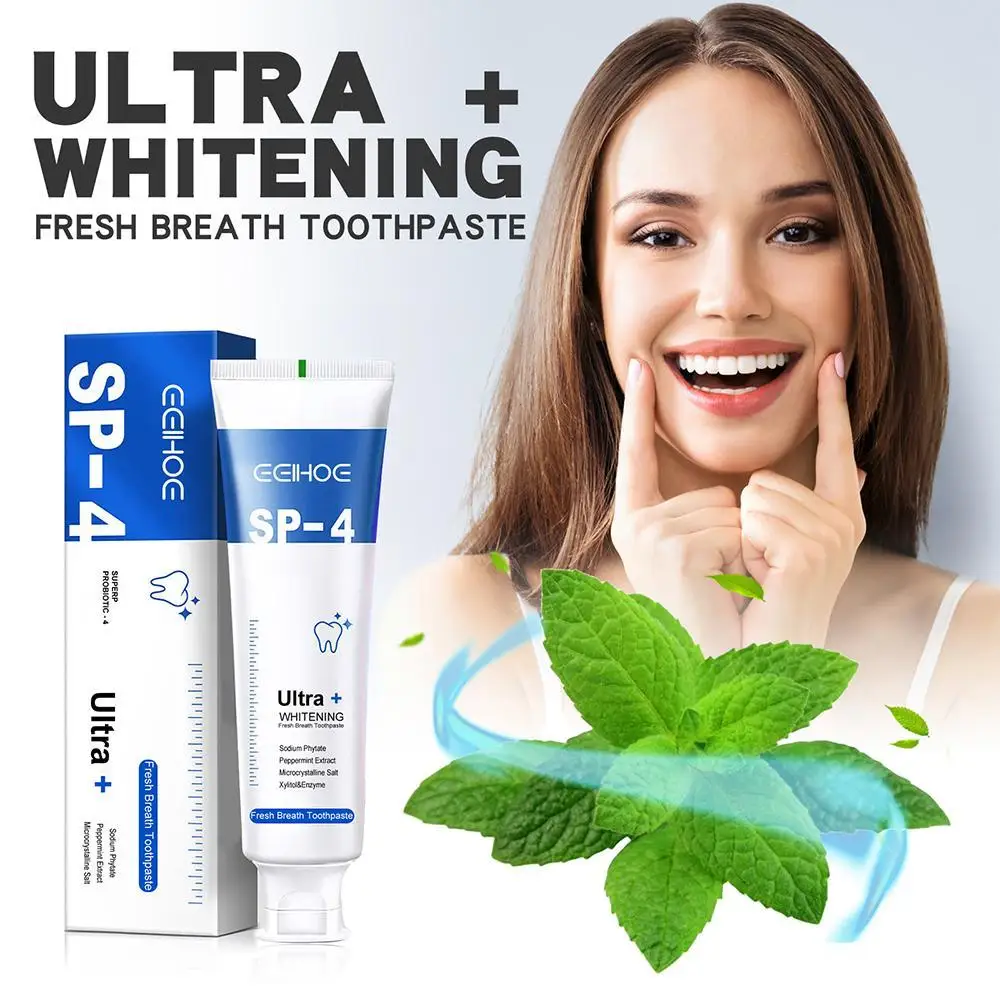 Probiotic Caries Toothpaste Sp 4 Whitening Tooth Decay Remover Breath Teeth 120g Repair Cleaner Care Plaque Paste Den N9k3