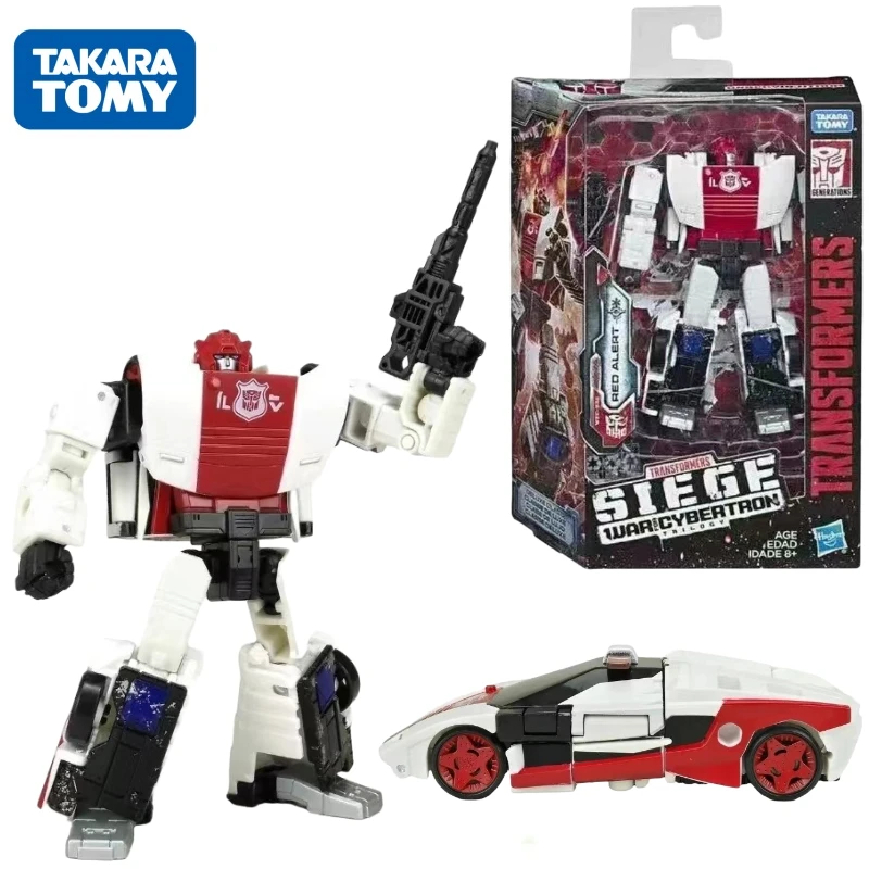 In magazzino tapara Tomy Transformers serie G WFC-S WFC-S35 Red Alert Robot Anime Action Model Toys Gift