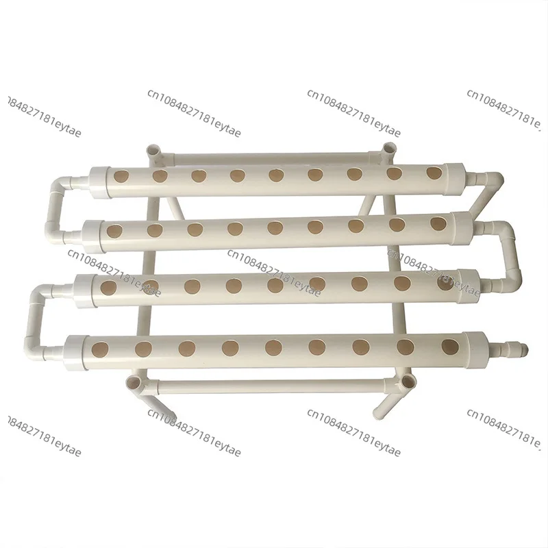 Balcony Hydroponic Growing System Soilless Cultivation Equipment Pipe Planter Rack for Vegetables