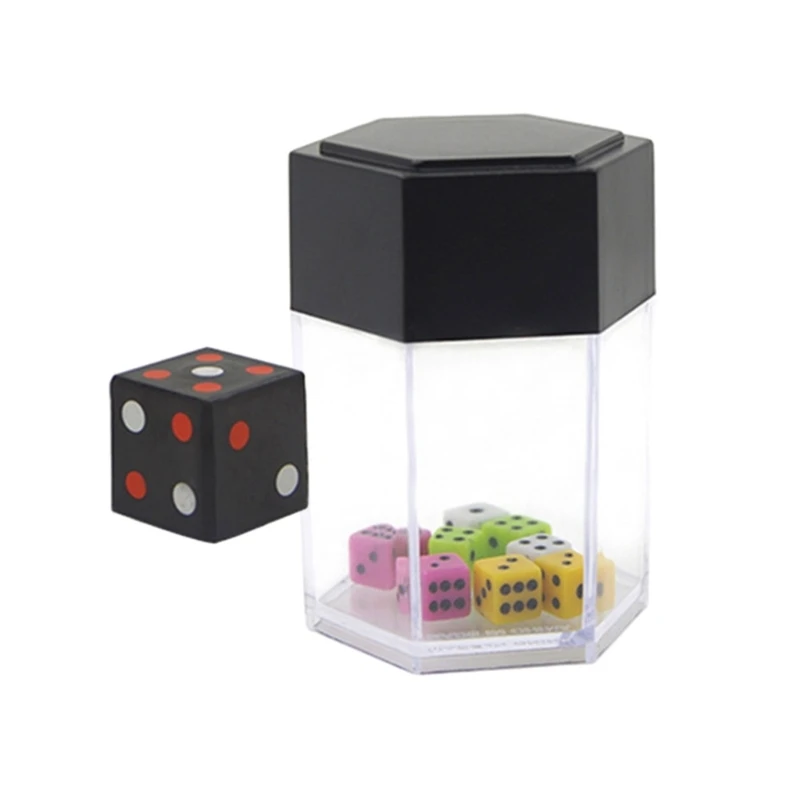 Funny Trick Toy Close Up Props Dices Bottle for Beginner Stage Performers