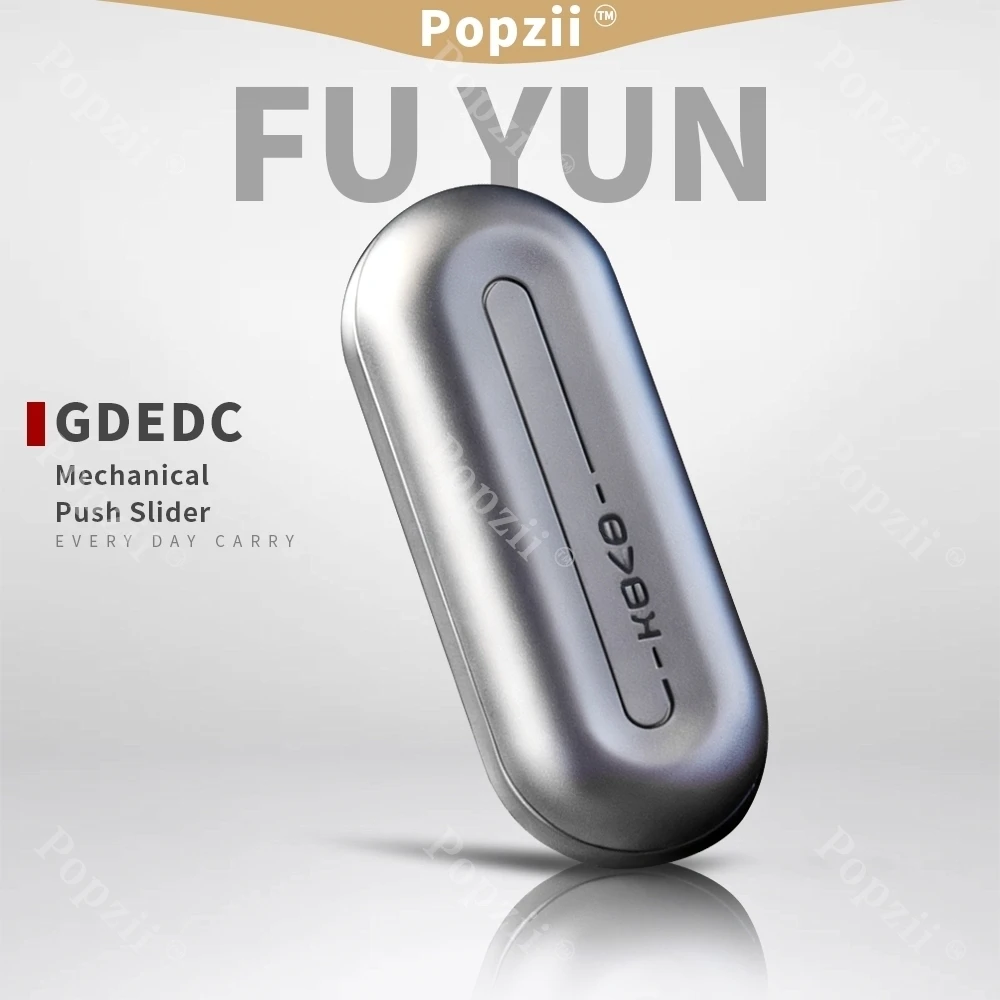 

GDEDC FUYUN Нержавеющая сталь EDC Механический слайдер Интенсивные сенсорные игрушки для взрослых Juguetes Anti Ansiedad Непоседающие игрушки