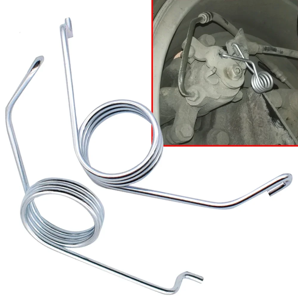 Molas de retorno do freio de mão para vw bora golf mk4 eos jetta passat scirocco touran pinça alavanca do freio de estacionamento traseiro aço