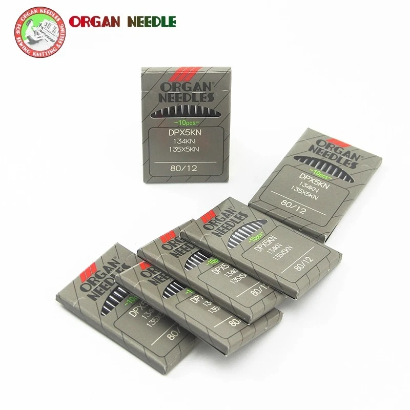 إبر الجهاز DPX5KN لآلة الخياطة ذات الغرز المتشابكة الصناعية DP * 5 135X5 إبرة حياكة رفيعة مع نقطة كروية 100 قطعة إبرة = 1 صندوق #2