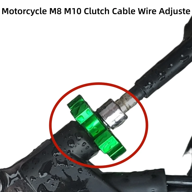 Motorcycle M8 M10 Clutch Cable Wire Adjuster For CFMOTO 250SR NK250 400 650GT MT 250 SR NK GT MT 650 Honda CBR600RR CB600