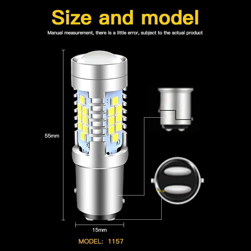 

2 шт. P21/5 Вт светодиодный стоп-сигнал 1157 BAY15D красный задний фонарь для Renault Grand Scenic II III/Scenic III/Thalia I II III/Twingo I II III