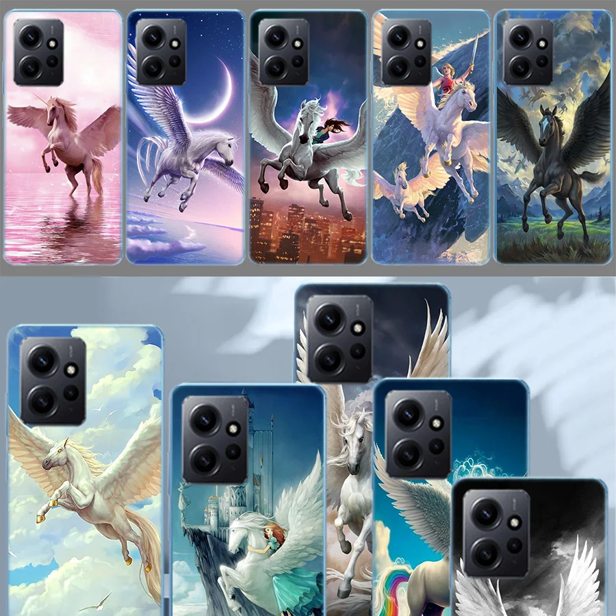 Frederik The Great Beauty Horse Case For Xiaomi Redmi Note 12 11 Pro Plus 12S 11E 11T 11S 10 10S 9 9S 9T 8 8T Pro 7 6 5 Cover