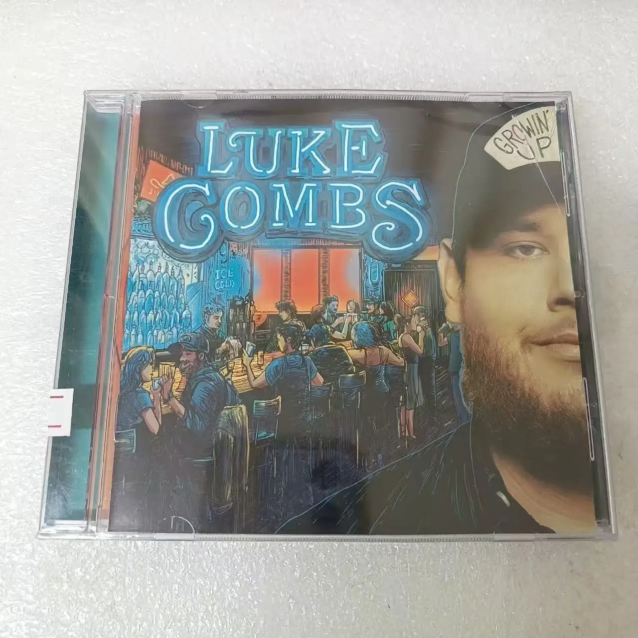 

LUKE COMBS GROWIN UP Music CD Greatest Hits Album Music Record Cosplay Walkman Car Soundtrack Box Party Music